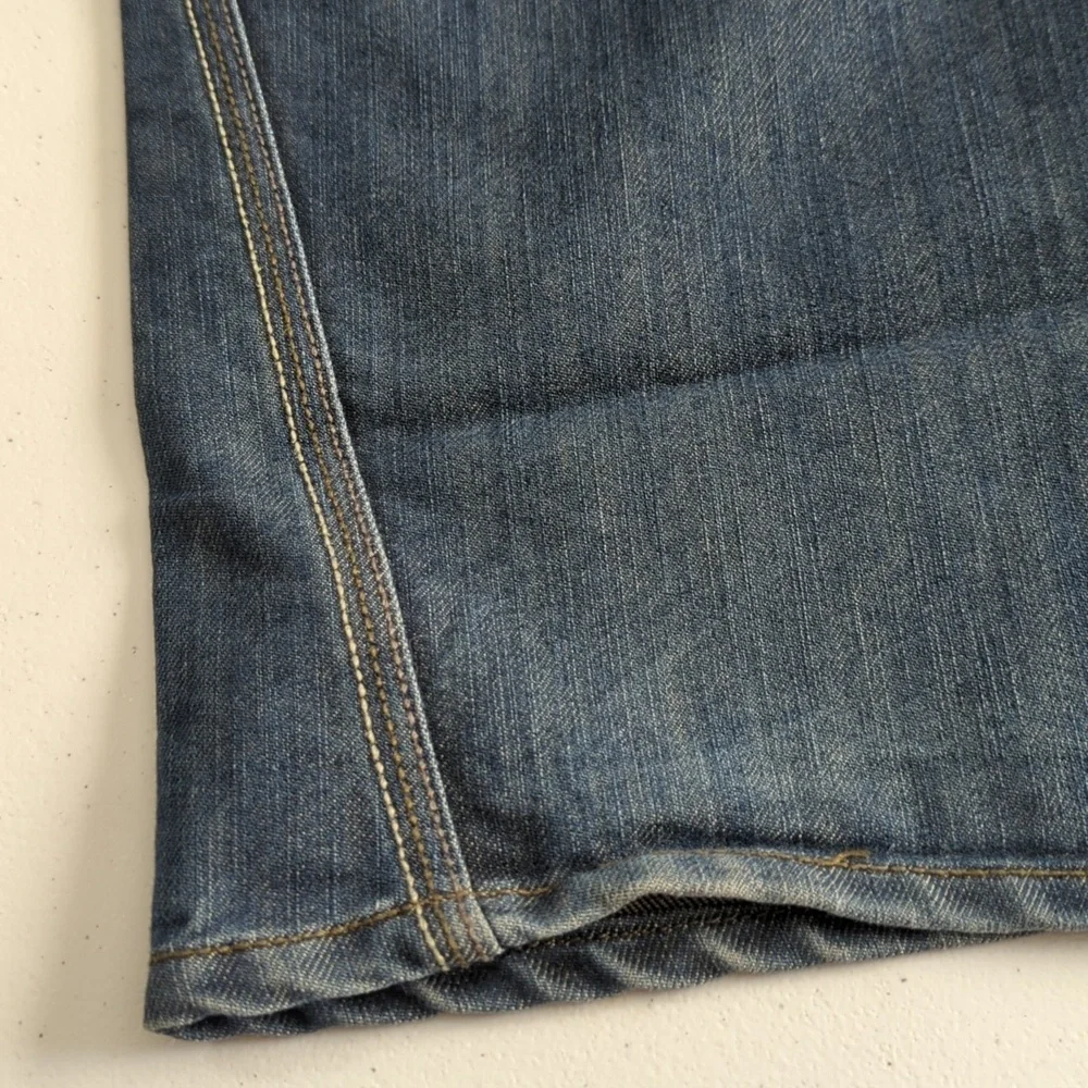 Levi's 514 Relaxed Fit Denim Jeans - Dark Blue 40x30 Amazing!! Cool Look!!